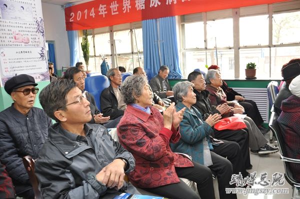 總醫院進社區開展健康飲食與糖尿病主題宣教義診活動