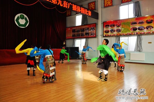 總醫(yī)院舉辦慶國慶職工廣播體操比賽